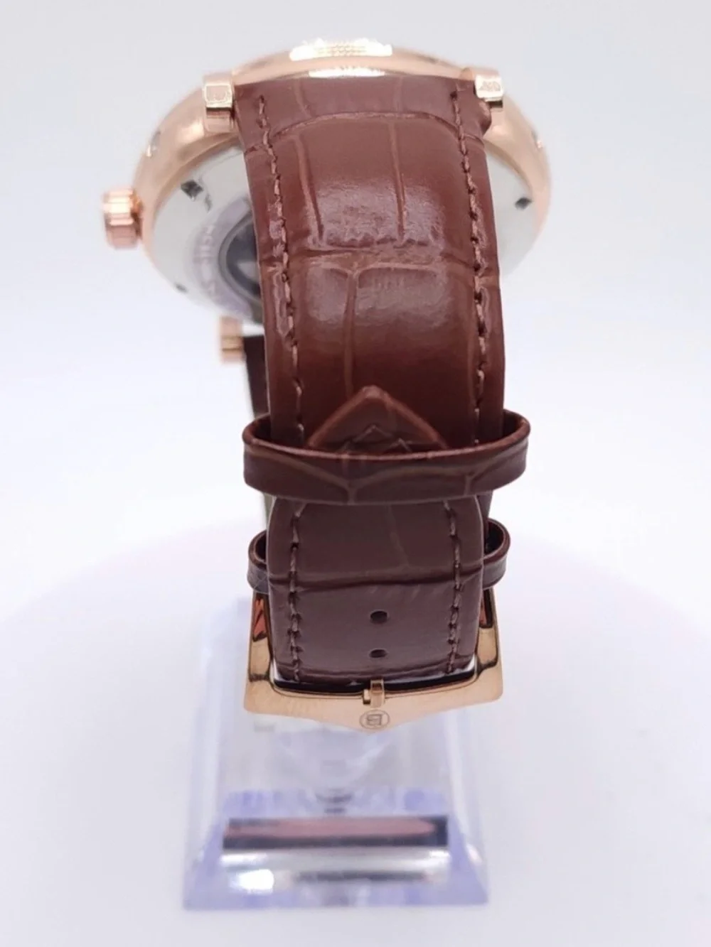 BIBI Automatic Gold Leather Watch